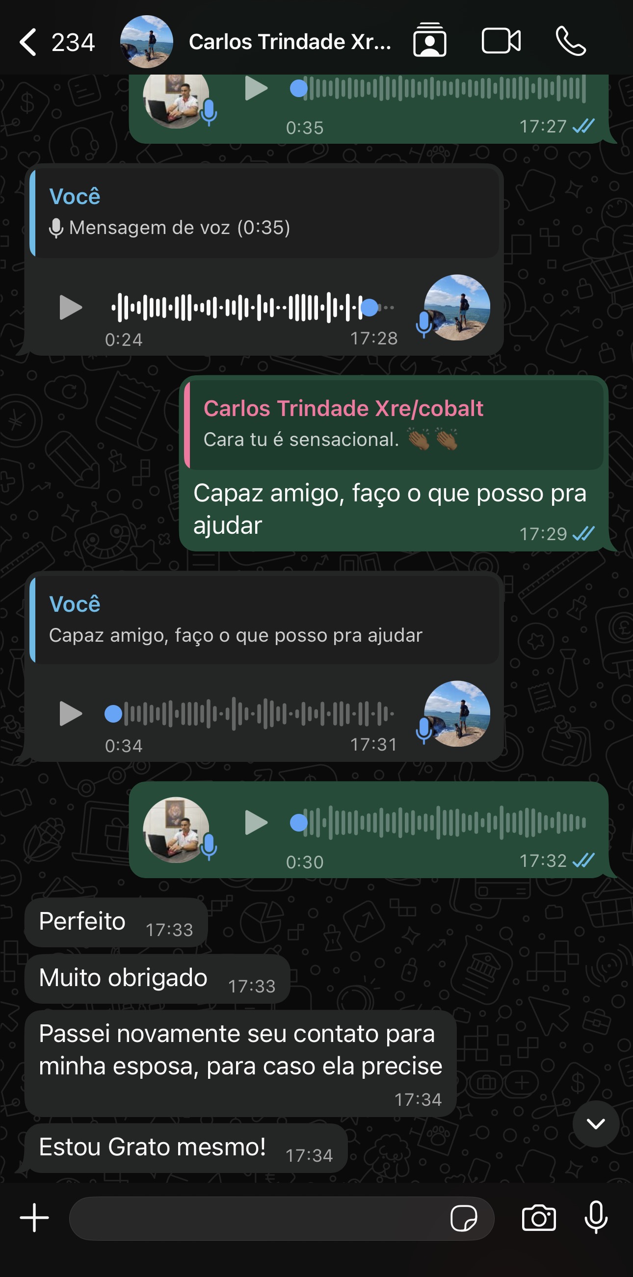 Feedback real de associado da Santa Proteção