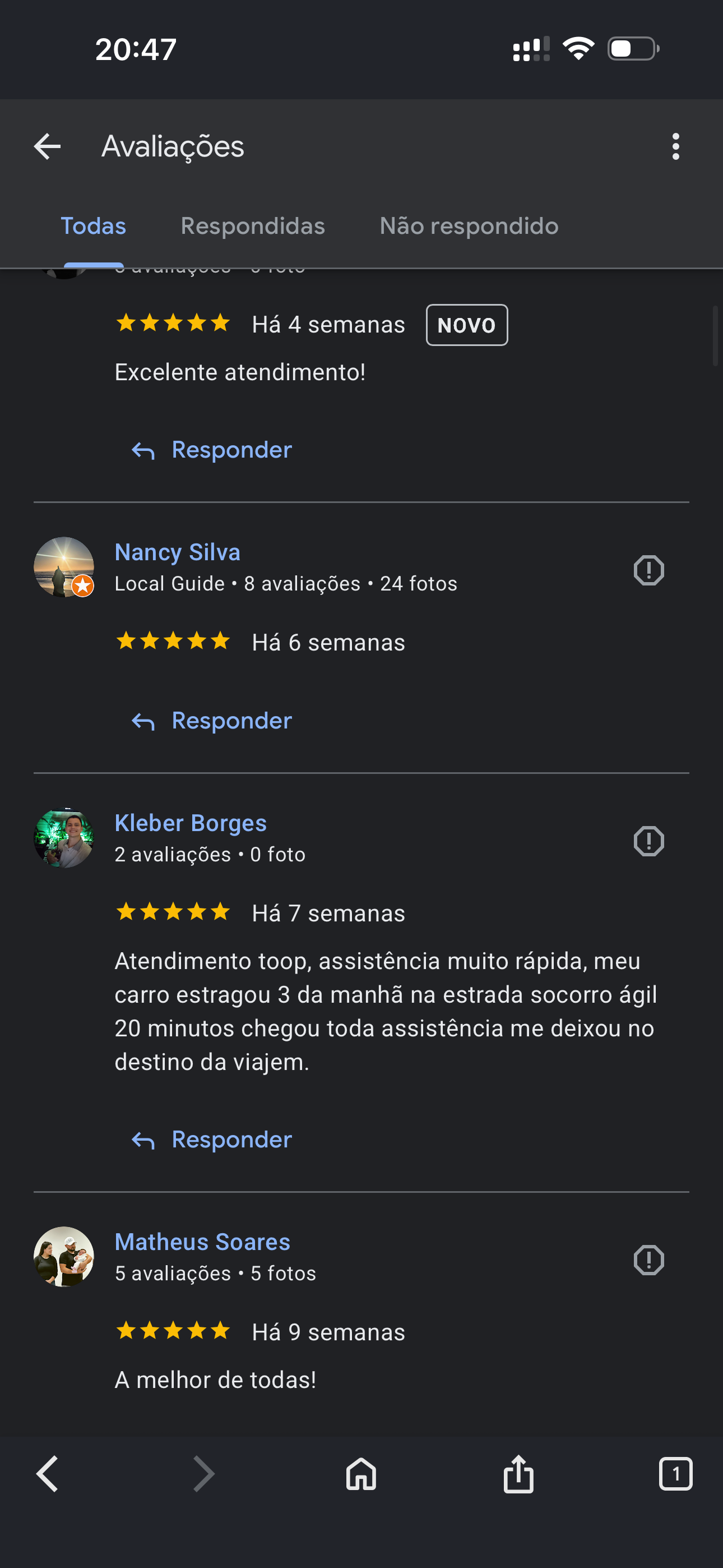 Feedback real de associado da Santa Proteção